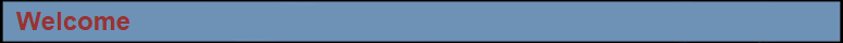 Welcome